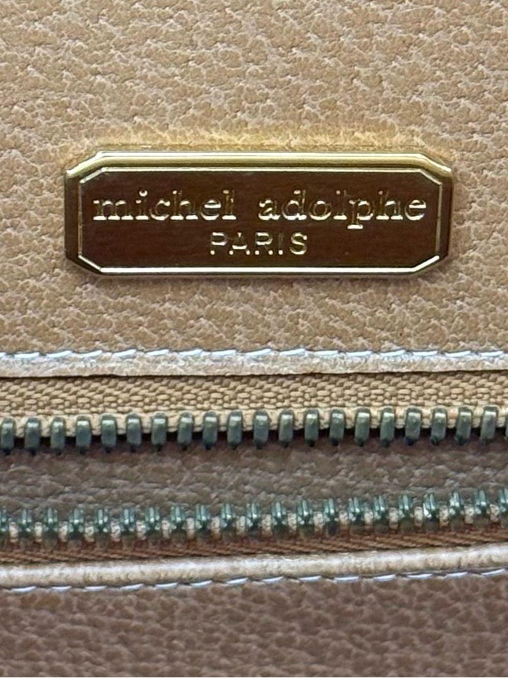 🇫🇷michel adolphe PARIS • Unisex 40 Bag in Light Brown • Made in FRANCE - Picture 13 of 16